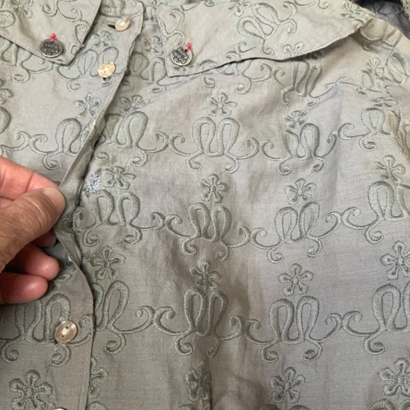 Embroidered and Embellished Tunic Blouse by Odd Molly size small - Picture 14 of 15